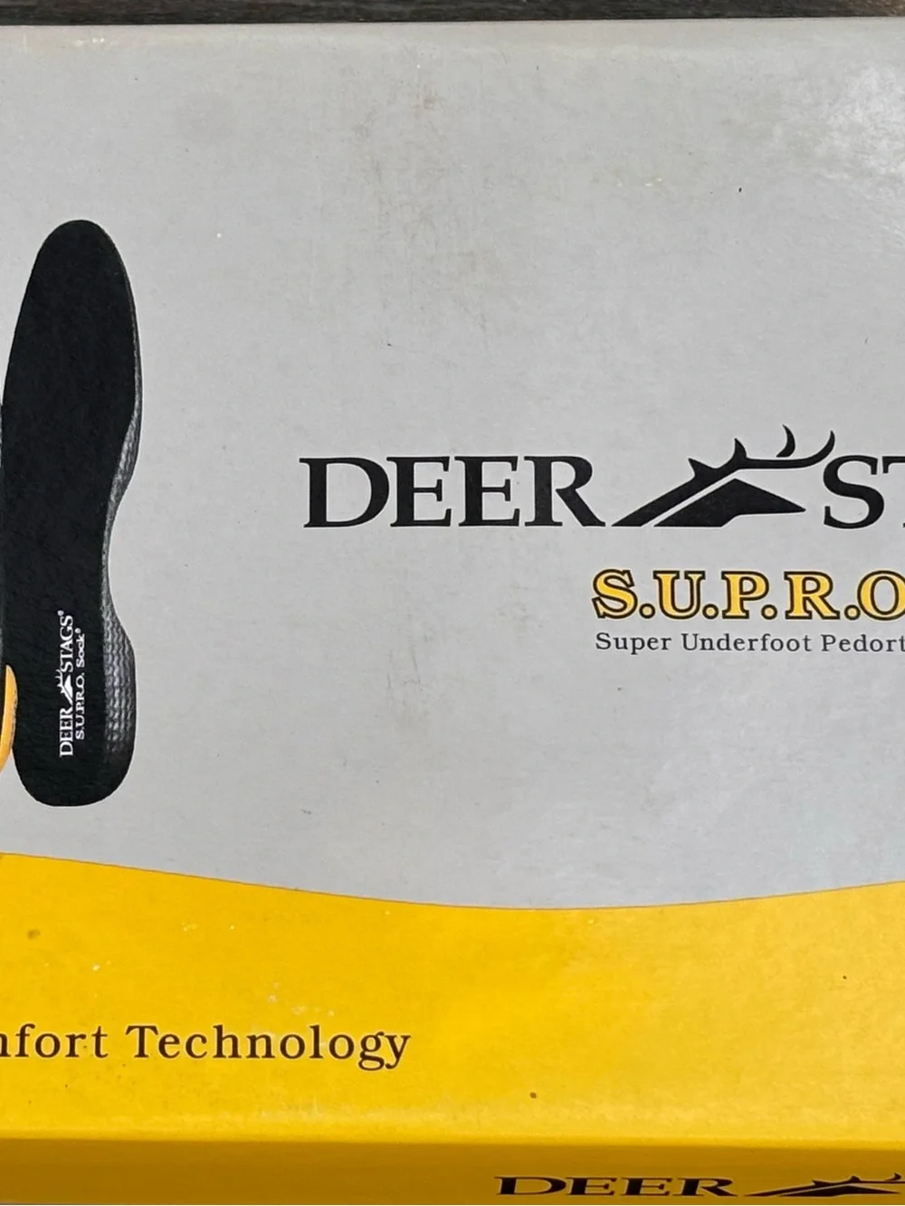 Deer Stags Boys Black Leather Slip-On Moc Toe Dress Shoes- size 3